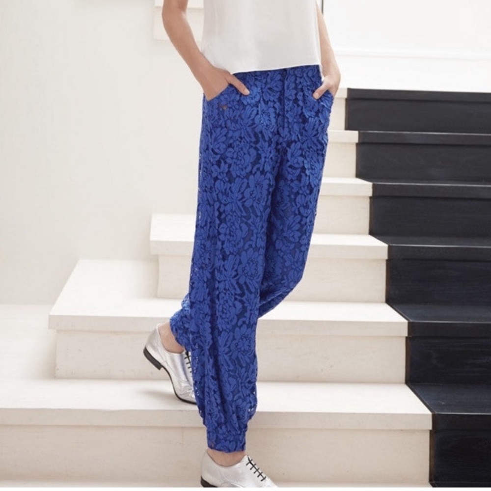 Alexis Jared Lace‎ Barrel Style Pants Removable Lining Size XS